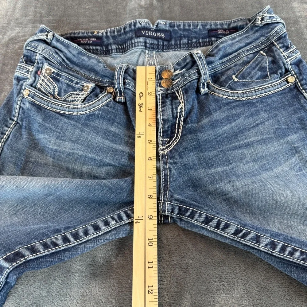 Vigoss Women's Jeans The‎ New York Bootcut Size 11 Mid Rise